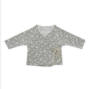 Jamie Kay Wrap Top Sadie Floral 3-6m